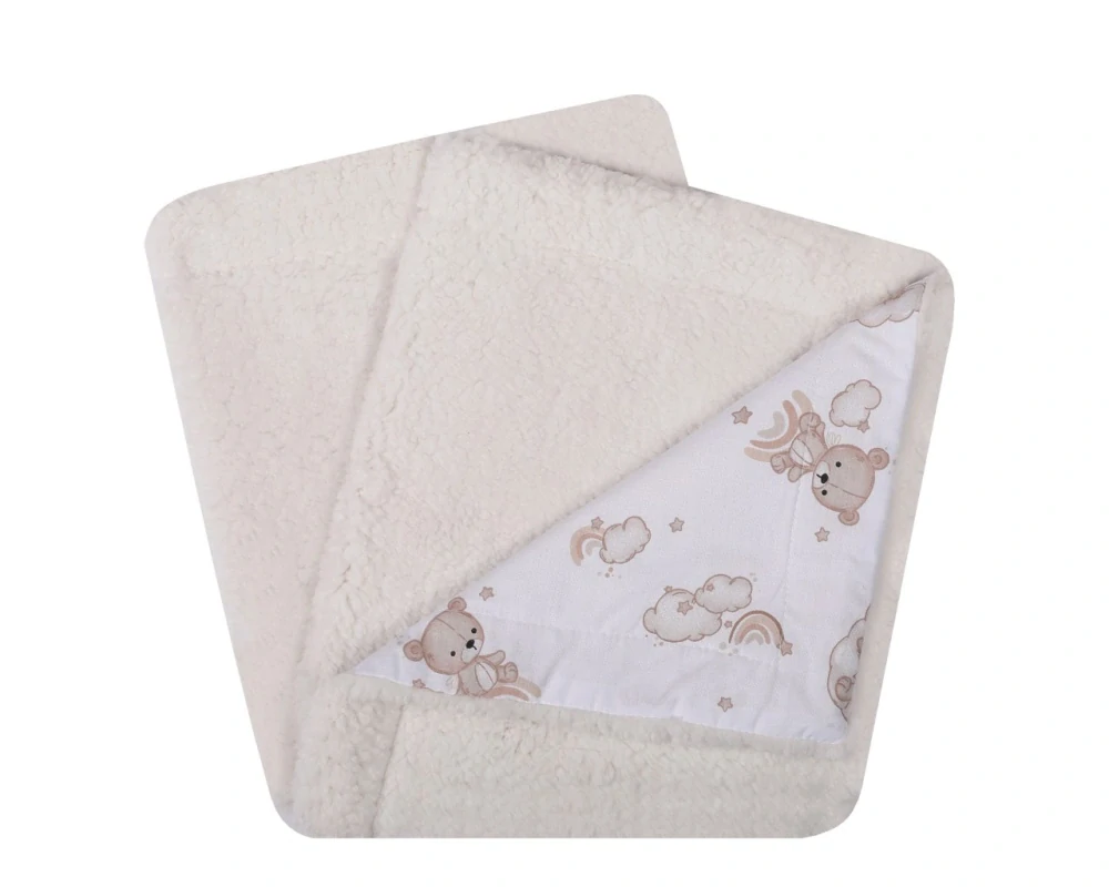 ZAVINOVAČKA  TEDDY - smetanová/MÉĎA NA OBLÁČKU